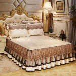 3 tk Kodu Voodikate Voodil Kahekohalise Voodi Kaunistus Seelik Sile Puuvillane Voodipesu Queen/King Size Voodile 3pcs 120x200cm