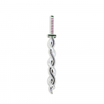 Manga Demon Slayer Kimetsu No Yaiba Moem&auml;rk Prossid Nupp Naistele Kleit Anime Rev&auml;&auml;rin&otilde;elad Seljakotid Aksessuaarid Iguro Obanai