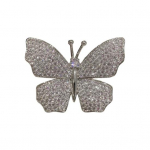 Naiste pross liblikakujuline vineerkraega libisemisvastane kott mantel rhinestone m&uuml;ts sall kaunistus riided h&otilde;be