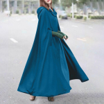 Naiste Trench Coat Open Front Cardigan Jacket Coat Cape Cloak Plus L must