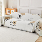 Moodne Simple Four Seasons universaalne diivanir&auml;tik &scaron;enillist diivani katteriidest k&otilde;ikeh&otilde;lmav universaalne libisemiskindel padi 180*130