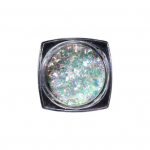 1Bottle Manicure Glitter Decorative Easy to Remove Shiny Surface Cellophane Nail Art Broken Sequins 3