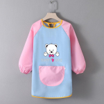 Maalimisp&otilde;lle Suurte taskutega laste p&otilde;llekomplekt, pikkade varrukatega veekindel tindiga kleit koolikunsti k&auml;sit&ouml;&ouml;ks Maalimine 82*62*100,XL