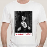 Unisex T-s&auml;rk in nomine patris suurte rindadega valge nunna t-s&auml;rgid puuvillane t-s&auml;rk Unisex suvine moes t-s&auml;rk eurosuurus L