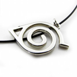 4 stiili H&otilde;bedane Naruto Muyemura Ninja logoga ripats kaelakee Reetur Satsuke Ayou logoga ripats Anime &Uuml;mbritsev 50cm