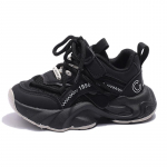 Laste retromood v&auml;lispordi- ja vabaajajalatsid Tudengipoiste ja t&uuml;drukute jalan&otilde;ud Kerged isakingad jooksujalatsid 26 must