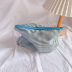 Lihtne ruuduline naiste Sidurikott Kosmeetikakott Meigikotid Kaasaskantavad naiste tualett-tarvete kott Meigikott Reisikosmeetika korraldaja 21*16cm