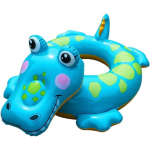 Laste t&auml;ispuhutav ujumisr&otilde;ngas, 71 cm t&auml;ispuhutav basseini ujuv loom, krokodill t&auml;ispuhutav parve basseinim&auml;nguasi alates 3 aastast, ujumisr&otilde;ngas, veem&auml;nguasjad, bassein 71*56*24cm sinine