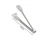 Mitmeotstarbelised roostevabast terasest toidutangid &ndash; sobivad ideaalselt grillimiseks, leivale ja Rootsi lauale 29cm