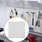 Metallist Pegboard Panel Hole Board Storage Display Seina korraldaja jaoks