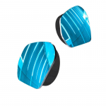 SEAMETAL 2TK auto minipeegli pimeala tahavaatepeeglid 360 kraadise p&ouml;&ouml;rdega lainurk kumer 2PCS must
