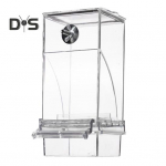 L&auml;bipaistev akr&uuml;&uuml;list lindude s&ouml;&ouml;tja, automaatne automaatne lindude puuris&ouml;&ouml;tja, suure mahutavusega papagoi s&ouml;&ouml;tja lekkevastane linnus&ouml;&ouml;tja kanaari viirpapagoidele 1pc