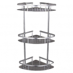 Seinale kinnitatav nurgariiul 3-kihiline kolmnurkne stantsimisvaba &otilde;&otilde;nes &auml;ravool Vannitoa du&scaron;&scaron;ampoon Hoiuhoidik Korraldaja Vannitoatarbed h&otilde;be