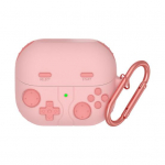 K&otilde;rvaklappide kaitse&uuml;mbris P&otilde;rutuskindel l&ouml;&ouml;gikindel kriimustusvastane Lihtne paigaldus k&otilde;rvaklappide laadija korpuse kaitse SamsungGalaxy Buds3/3Pro jaoks roosa