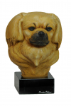Tibetan spaniel - painted figurine, statue, figure, made by the artist, brand Art-Dog