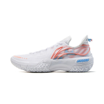Li Ning Jiao Ao Valge Leek Polsterdus Libisemisvastane Maapind Hoidvus Vastupidavad Madalad Korvpallijalatsid Meeste tossud ABFU019-8 46⅓