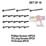 18-osaline kruvi Dyson Supersonic komplektile V6/V7/V8/V10/V11/V15/V12