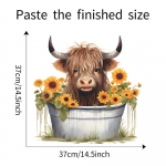 H&auml;rjapea p&auml;evalillest klaasuksed ja aknad kodu kaunistamiseks dekoratiivsed seinakleebised 39*39CM/fun-f68