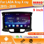 LADA Xray X ray 2015 - 2019 jaoks Android OS juhtmevaba CarPlay Auto autoraadio multimeedia videopleier 4G WIFI GPS kaamera navigatsioon 4 core 1GB+32GB carplay