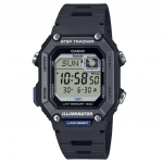 Casio Standard Digitaalne Nutitelefoni &Uuml;hendus Sammulugeja Vaikrihm Kvarts WS-B1000-1AV 100M Meeste Kell must