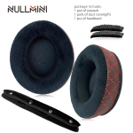 NullMini asendusk&otilde;rvapadjad Sennheiser HD650, HD660 S, HD600, HD6XX, HD58X, HD580, HD565, HD545, HD535 k&otilde;rvaklappidele
