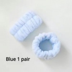 2 TK korduvkasutatav spaa randmepesurihm Pehmest mikrokiust r&auml;tikust randmepaelad n&auml;o pesemiseks Naiste t&uuml;drukute jooga jooksmine sportlik randme higipael 1 pair roosa