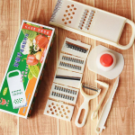 Multifunktsionaalne k&ouml;&ouml;giviljal&otilde;ikur Kartuli viilutamine riiv Kuubikuteks purustamine Artefakt Kodumajapidamises kasutatavate k&auml;tekaitse K&ouml;&ouml;giviljade t&uuml;keldaja valge