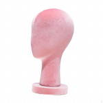 Kiilas mannekeenipea manikin Vabaltseisev parukiekraanimudel Samet silmaklaasidele Kodu Height 33cm roosa