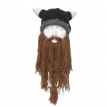 P&uuml;hade Cosplay-m&uuml;ts v&otilde;ltsvuntsid, kootud sarvega kaunistus Lavakost&uuml;&uuml;m, soe talv nokam&uuml;ts K&uuml;lma ilmaga Halloweeni peakatted lilla