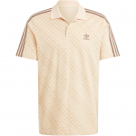 Adidas Originals Monokroomne T&auml;isprindiga K&uuml;ljetriibuga Polo S&auml;rk Meeste Topid Beež IS0250 S