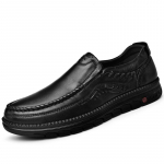 MoodneLuksuslik Br&auml;nd Meeste Ehtsad Nahast Kingad Vabaaja Formaalne Mees Mokassiinid Moccasins Hingavad Slip-on Mehelik Paadikingad Vabaaja Jalutusk&auml;ik Tasane 38 must