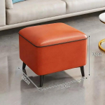 Taburet Kodu Kerge Luksus Madalad Taburetid Ukseava Kingad Vahetus Taburetid Ruudutaburet Elutoa Diivan K&uuml;lgpink Nahast Ottomani Pouf