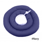 Mugav lemmikloomade taastav kaelarihm, veekindel pehme reguleeritav kaitsekoonus p&auml;rast operatsiooni koertele ja kassidele Elizabethani kaelarihm S must