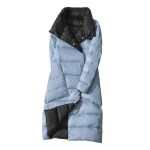 Kahepoolne pikk sulejope kevad-s&uuml;gisene turtlene kaelusega valge pardi sule soojad pargid Must kuldhall helesinine roheline valge S-5XL XL