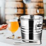 Ice Bucket with Clamp Carry Handle cool Durable Cooling Tool Versatile Cube Container 3L