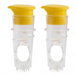 2 tk Sisseehitatud filtriga k&auml;sitsi sidrunipressiga puuviljamahlapress BPA-vaba kaanega tsitrusviljamahlapress Kaasaskantav laimimahlapress