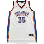Adidas X NBA koost&ouml;&ouml; Durant Oklahoma City Thunder tikitud s&auml;rk Korvpalli tanktop Unisex topid Valge U09009 2XL