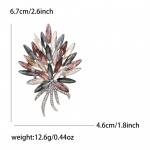 Stiilne ja elegantne sulamist suur t&otilde;rviku pross, tipptasemel temperament naiste &uuml;likonnamantel korsage ehten&otilde;el