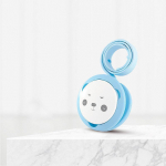 Panda multifilmi lutt ja l&auml;bipaistev hoiukarp, 2 stiili pacifier chain sinine