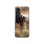 Coque pour Oppo A58 CRISTIANO RONALDO MESSI GOAT Maniacase