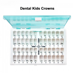 48 Pcs Dental Primary Molar Crown teeth Preformed Stainless Steel Temporary Crowns Kit Kids Pediatric Dentistry Supply 48 pcs