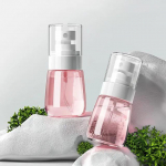 2 tk kaasaskantav l&auml;bipaistev pihustuspudel reisimiseks 30/60/100 ml parf&uuml;&uuml;mi pihusti jaoturi pudeli udu tooneriga losjoon t&uuml;hjad korduvt&auml;idetavad pudelid 30ml