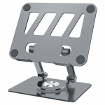 360&deg; p&ouml;&ouml;rlev tahvelarvuti ja telefoni alus - Ideaalne iPadile, &otilde;ppimiseks, m&auml;ngimiseks v&otilde;i maalimiseks P196 model, carbon steel, within 12 inches hall v&auml;rv