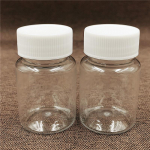 L&auml;bipaistev plastpudel: 50ml/60ml alkoholiproovide v&otilde;i kommide lemmikloomavee jaoks