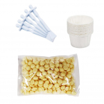 Portable Nose Hair Removal Wax Set Painless Nose Wax bean Kit Depilator Ear Hair Removal Cleaning Waxing Pellet For Men & Women