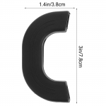 4tk Silikoonist P&otilde;lemisvastane Wok Libisemisvastane Potiklamber varrukad Kuumakindlad Ahjukindad K&ouml;&ouml;gividinad