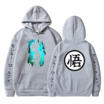 Anime Joonisfilm Isikup&auml;rastatud Tr&uuml;kiga Kampsun Meestele ja Naistele L&otilde;dva L&otilde;ikega Pullover Kapuutsiga XS hall v&auml;rv