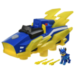 Paw Patrol DX Transformation Vehicle j&auml;litab v&otilde;imsat politseiautot (Laadige &uuml;les) kollane