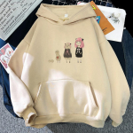 Korea Mood Suur Kapuutsiga S&auml;rk Anime Spy X Family Dressipluusid Anya Maap&auml;hkli Evolutsioon Naistele Sudaderas Para Mujer Gooti R&otilde;ivad L beež