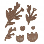 Matrice de d&eacute;coupe fleurs